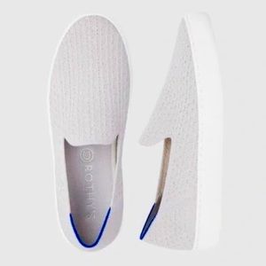 Rothy’s Salt Honeycomb Knit Slip On Sneaker Size 8